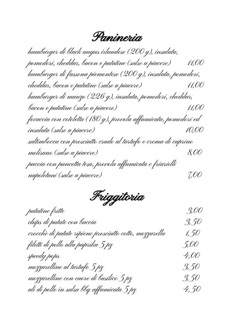 bar bojano menu|Dadá BAR 